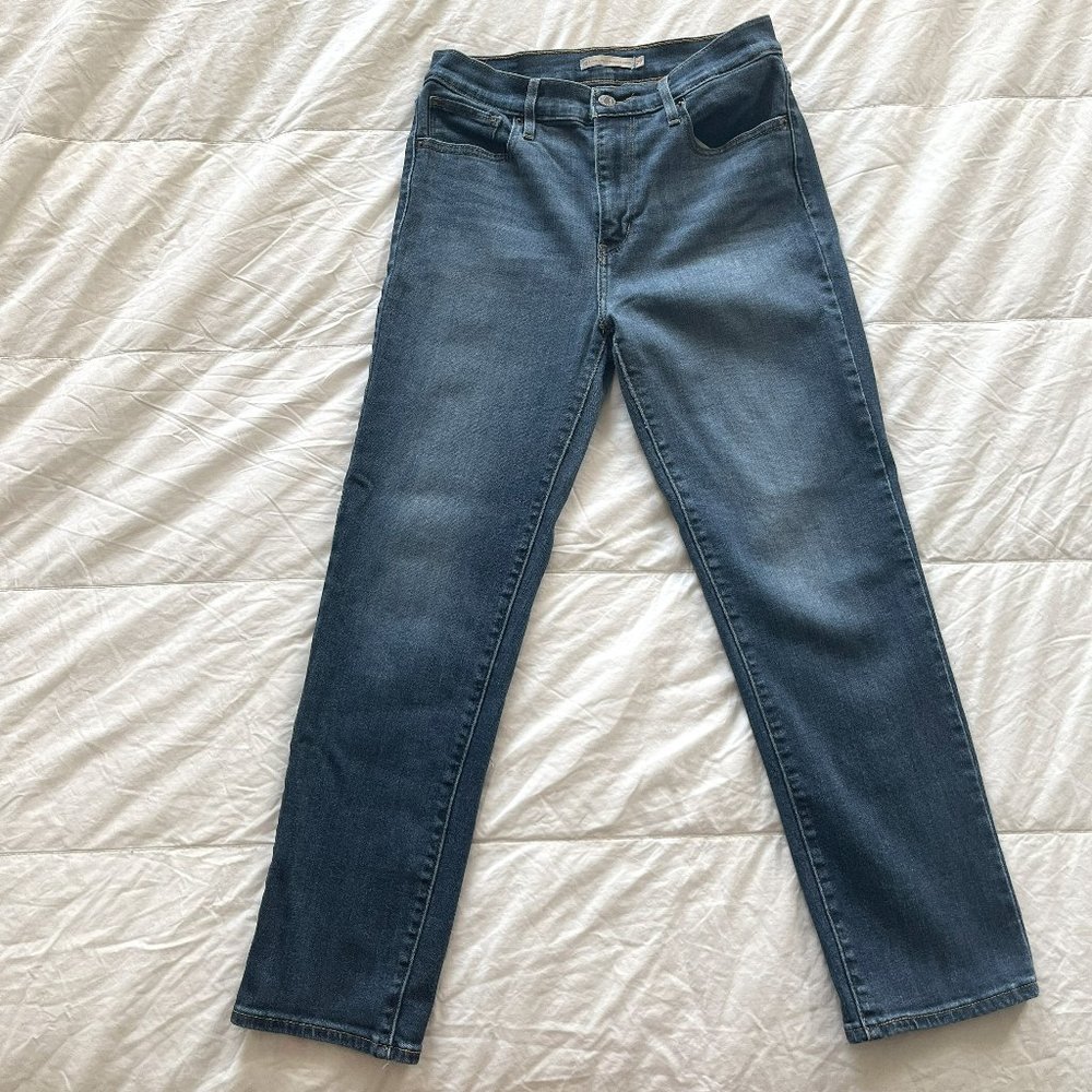 LEVI'S 724 HIGH-RISE STRAIGHT CROP